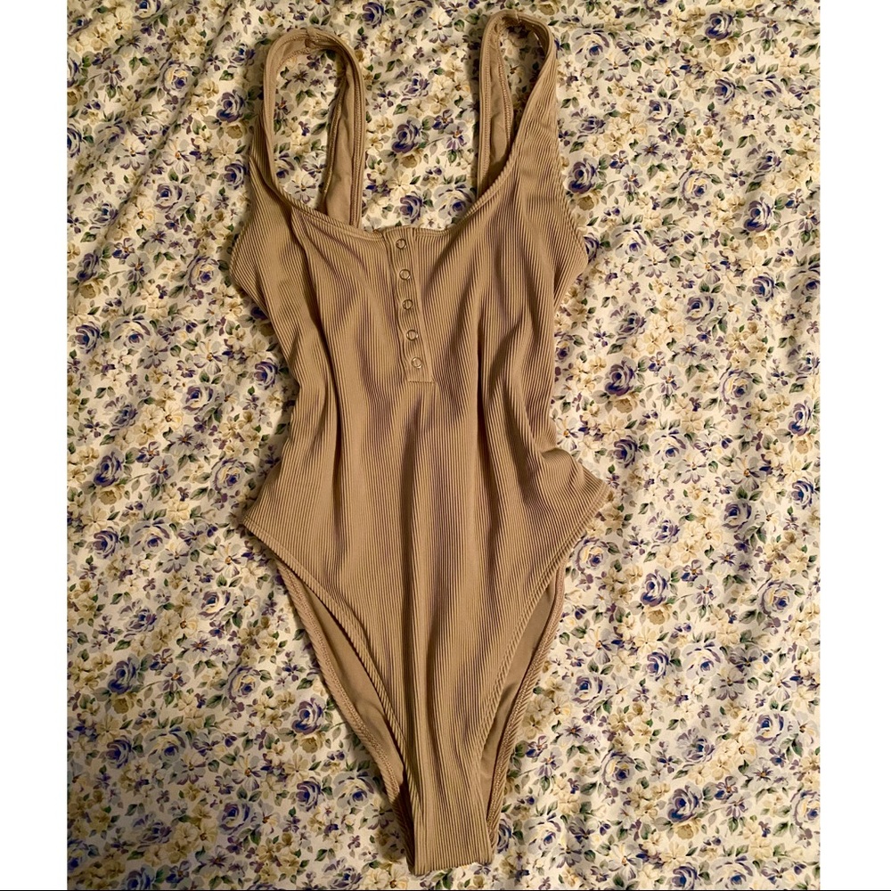NWT Aerie Nude Swimsuit